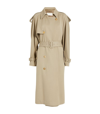 Shop The Row June Trench Coat In Neutral