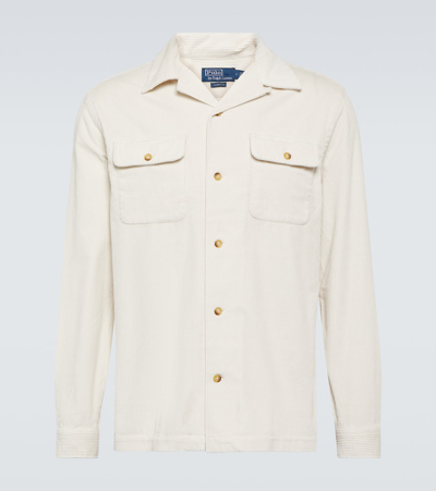 Shop Polo Ralph Lauren Cotton Shirt In White