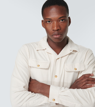 Shop Polo Ralph Lauren Cotton Shirt In White