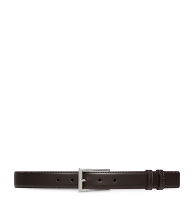 Shop Gucci Reversible Leather Gg Supreme Belt In Neutrals