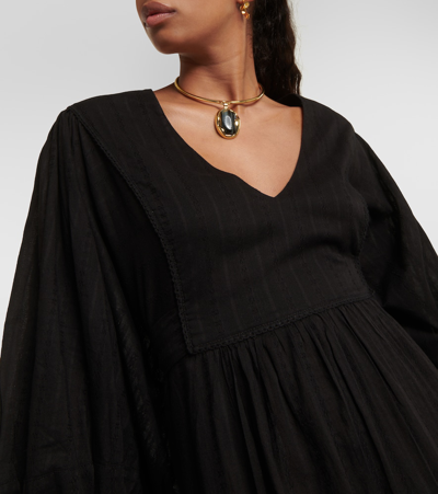 Shop Melissa Odabash Camilla Cotton Minidress In Black