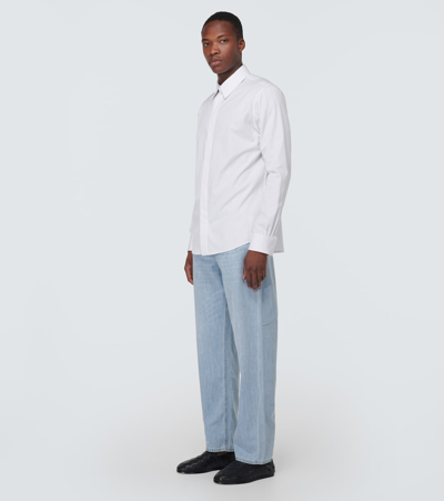 Bottega Veneta Sawyer Blue Slip-on Sneakers With Logo Detail And Intreccio Motif In Leather Man In Black