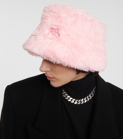 Ruslan Baginskiy Teddy Bucket Hat In Pink
