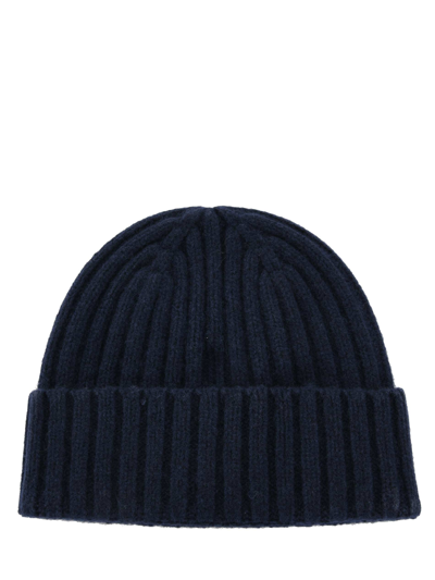 Mc2 Saint Barth Wool Blend Beanie With Logo