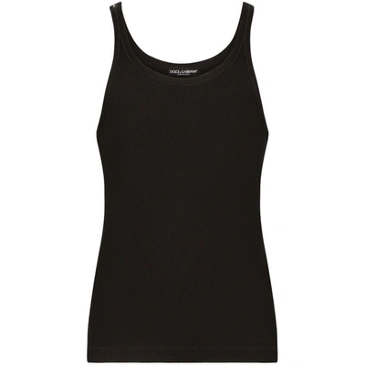 Shop Dolce & Gabbana T-shirts In Black