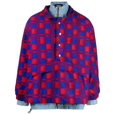 Shop Egonlab Outerwears In Blue/red