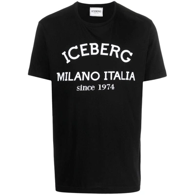 Shop Iceberg T-shirts In Black