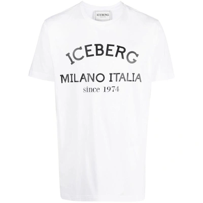 Shop Iceberg T-shirts In White