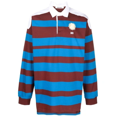 Shop Wales Bonner Sweaters In Blue/red