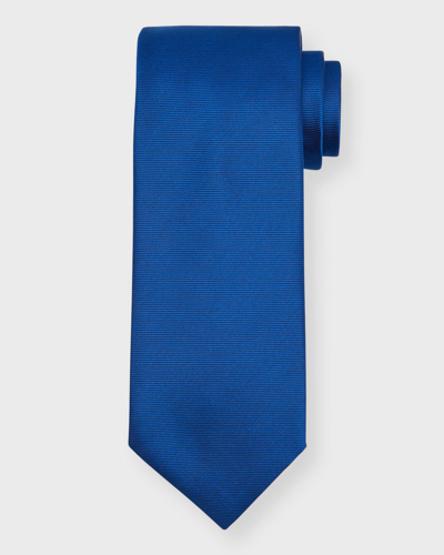 Shop Tom Ford Men's Silk Twill Tie In Royal Blue