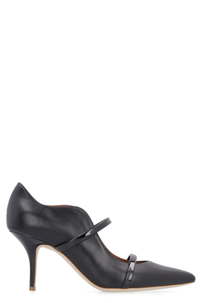 Shop Malone Souliers Maureen Pointed In Black