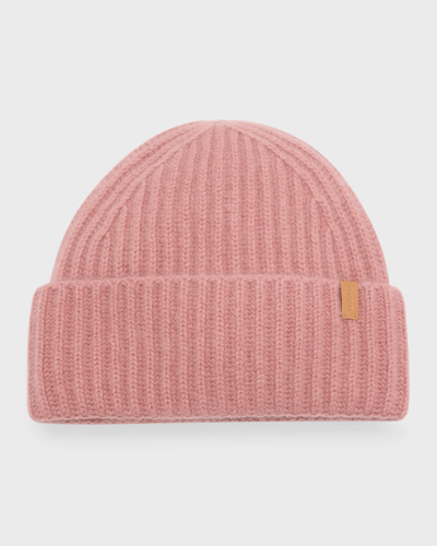 Shop Vince Cashmere Chunky Knit Beanie In 663mrs