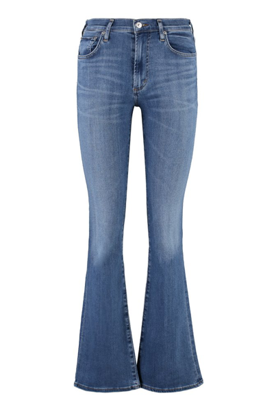 Shop Citizens Of Humanity Emannuelle Bootcut Jeans In Blue