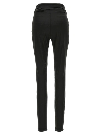 Shop Area 'high Wasted Star Stud' Leggings In Black