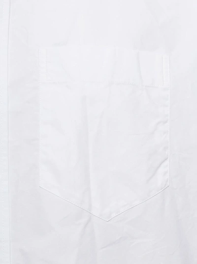 Shop Balenciaga Cocoon Shirt Poplin In White