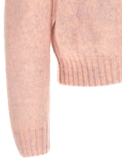 Shop Harmony Paris 'shaggy' Sweater In Pink