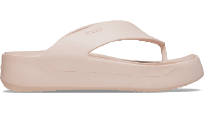 Crocs Getaway Platform Flip Flops In Quartz