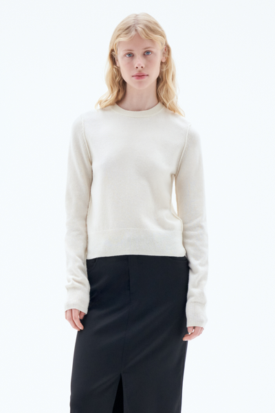 Shop Filippa K 93 Inside-out Sweater In White