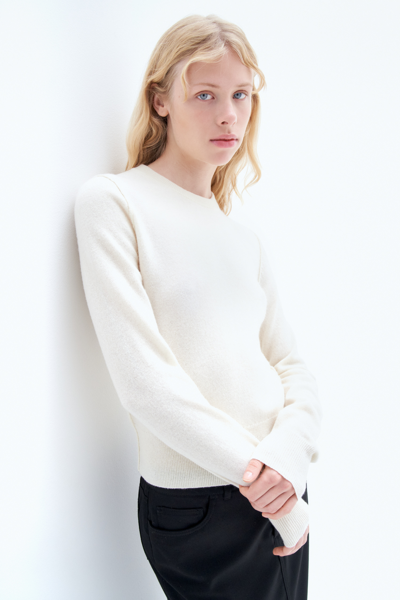 Shop Filippa K 93 Inside-out Sweater In White