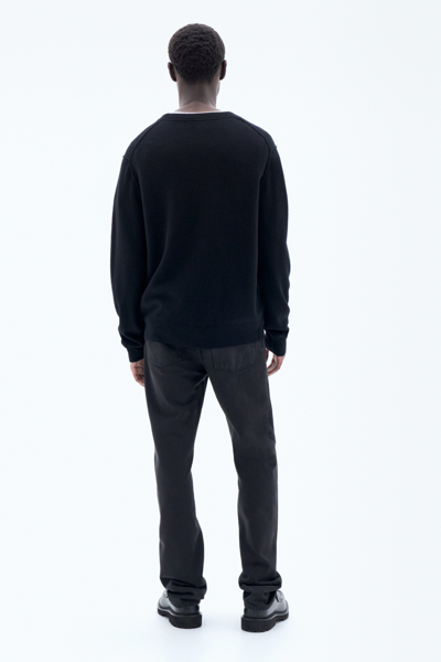 Shop Filippa K 93 Inside-out Sweater In Black