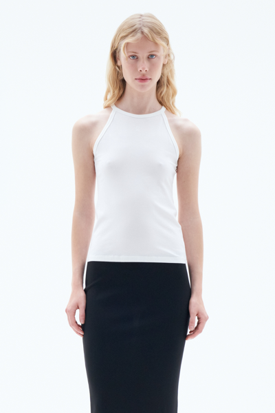 Shop Filippa K 93 Cotton Tank In White