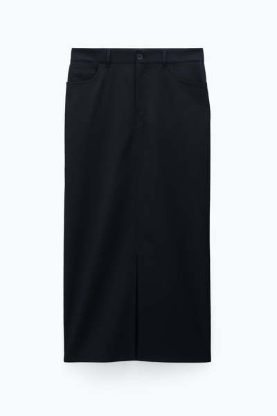 Shop Filippa K 93 Five Pocket Skirt In Black