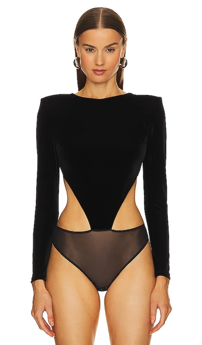 Shop Undress Code Calling You Bodysuit In Black