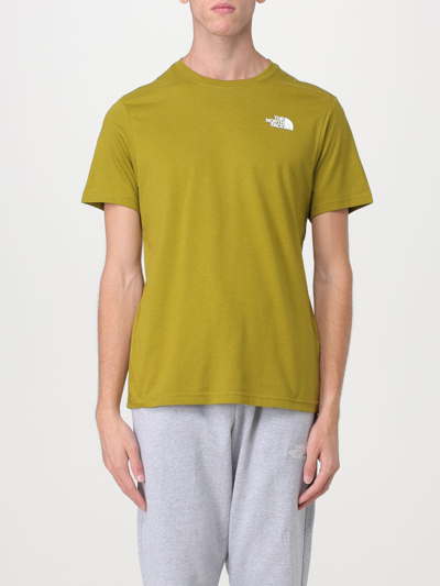 Shop The North Face T-shirt  Men Color Green