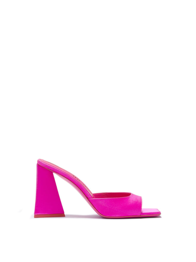 Shop Attico ''mini Devon'' Fuchsia Mule