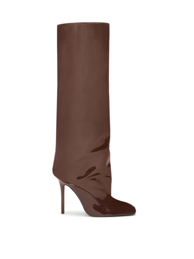 Attico Stivale ''sienna'' Chocolate In Chocolate