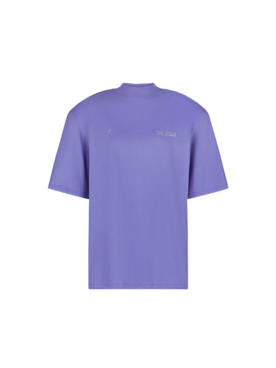 Shop Attico ''kilie'' Violet T-shirt