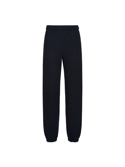 Attico Women's Gabardine Straight-leg Trousers In Black Fade