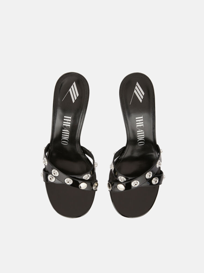 Shop Attico ''cosmo'' Black Sandal