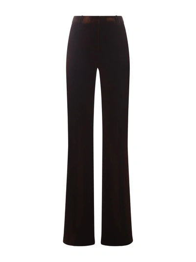 Shop Etro Trousers Brown