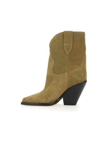 Shop Isabel Marant Boots In Taupe