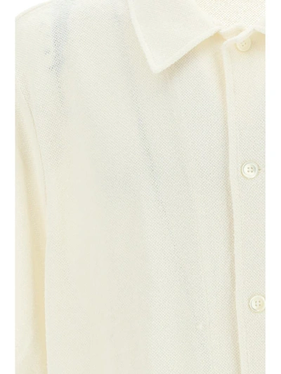 Shop Our Legacy Shirts In White Boucle