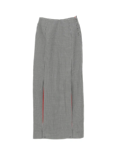 Shop Thom Browne Skirts In Blk/wht