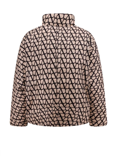 Shop Valentino Jacket In Beige