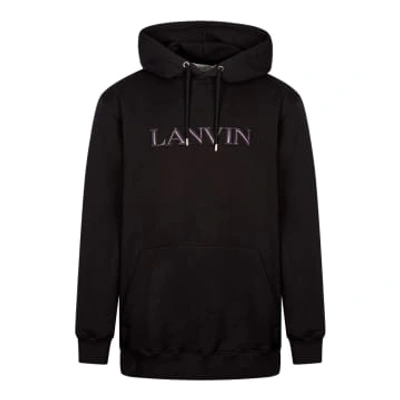 Shop Lanvin Oversized Hoodie In Black