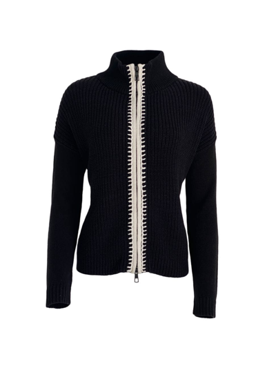 Shop Lisa Todd Women's Romancing Knit Sweater In Black