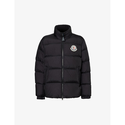 Shop Moncler Citala Padded Boxy-fit Shell-down Jacket In Black