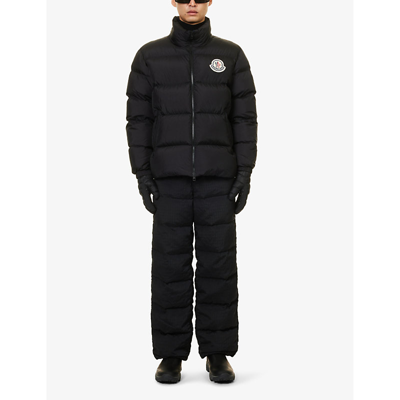 Shop Moncler Citala Padded Boxy-fit Shell-down Jacket In Black
