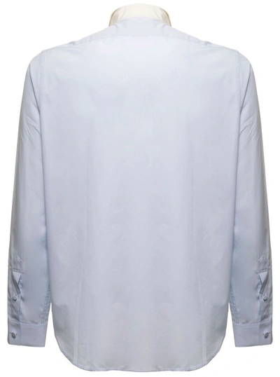 Shop Gucci Boxy Shirt In White