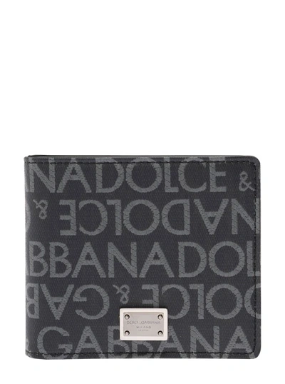 Shop Dolce & Gabbana Logo Allover In Black