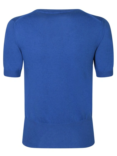 Shop Vivienne Westwood Short Sleeves Top In Blue