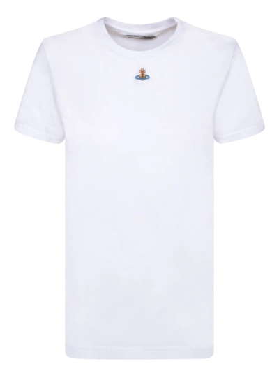 Shop Vivienne Westwood Organic Cotton T-shirt In White