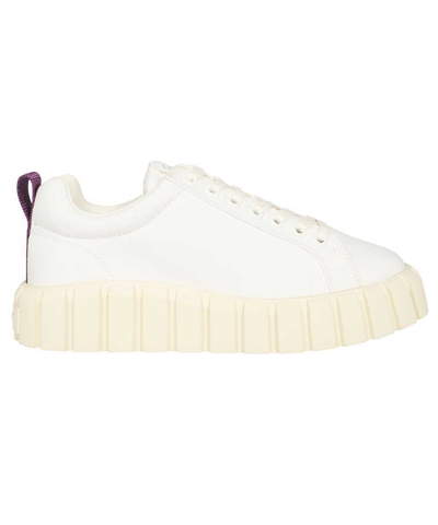 Shop Eytys Odessa Leather Sneakers In White