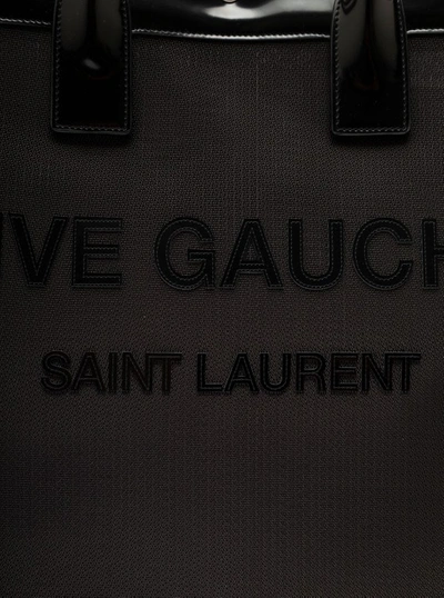 Shop Saint Laurent Ysl Bag Noe Cabas In Black