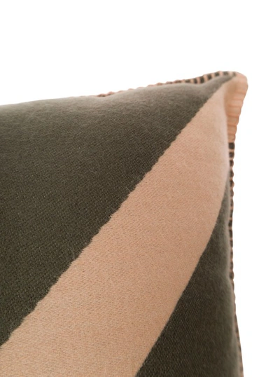 Shop Off-white Arrow Big Pillow Army Green Powder In Not Applicable