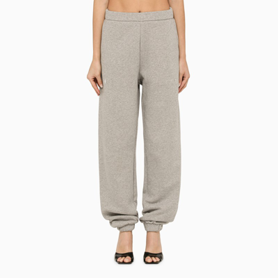 Shop Attico The  | Grey Mélange Jogging Trousers